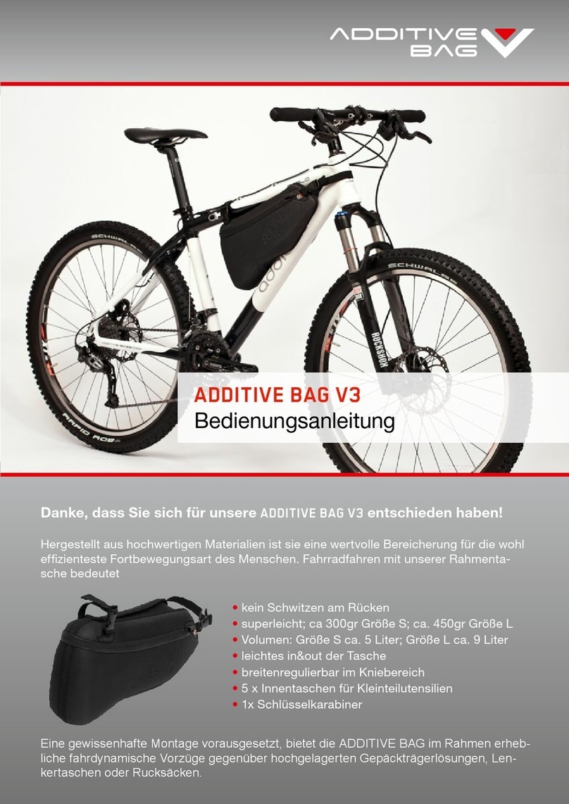 ADDITIVE BAG V3 owner's manual