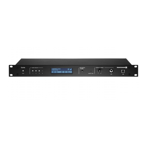 Beyerdynamic QUINTA Series Protocol guide