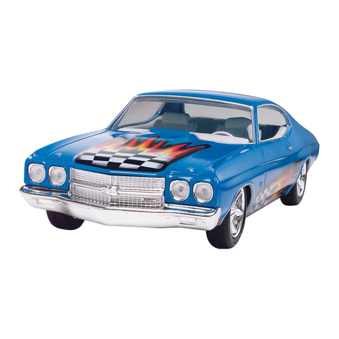 REVELL 1970 Chevelle SS 454 User manual
