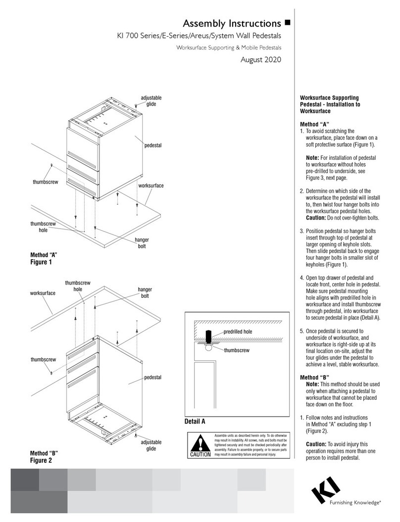 KI 700 Series Assembly instructions