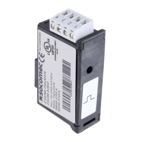 socomec DIRIS A40 operating instructions socomec DIRIS A40 operating instructions