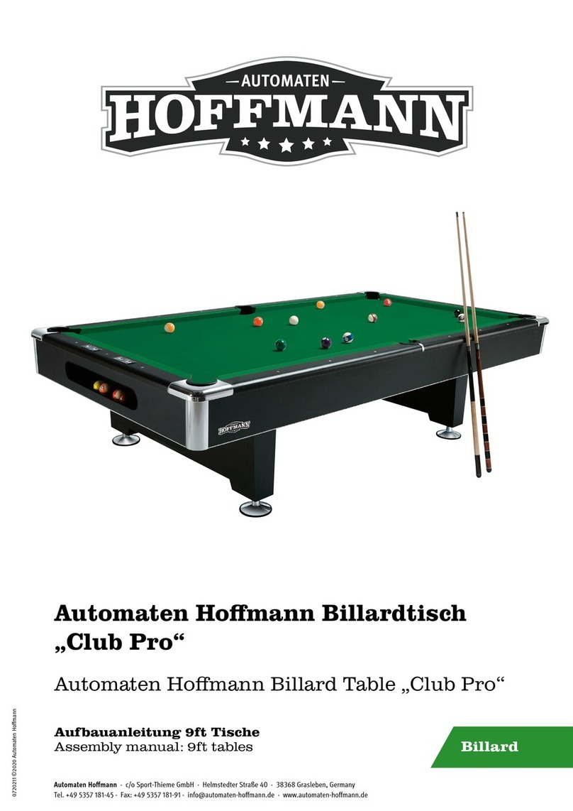 Hoffmann Club Pro Assembly manual