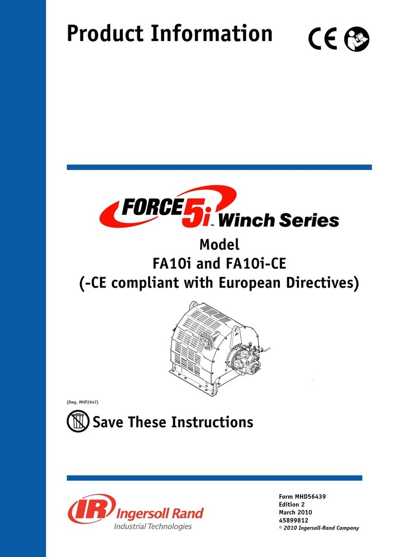 Ingersoll-Rand Force 5i Series User manual