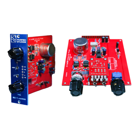 FiveFish Studios SC-1mk500 Mic Preamp Kit manual