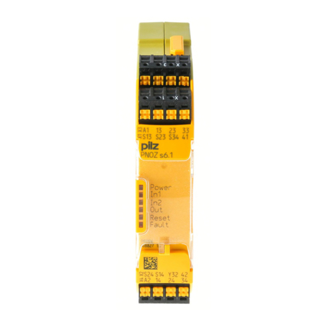 Pilz PNOZ s6 User manual