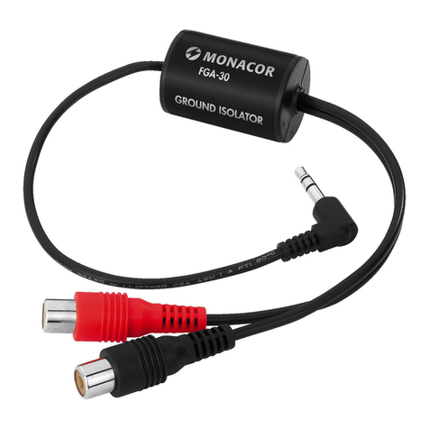 Monacor FGA-30 instructions