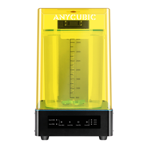 AnyCubic Wash and Cure User manual