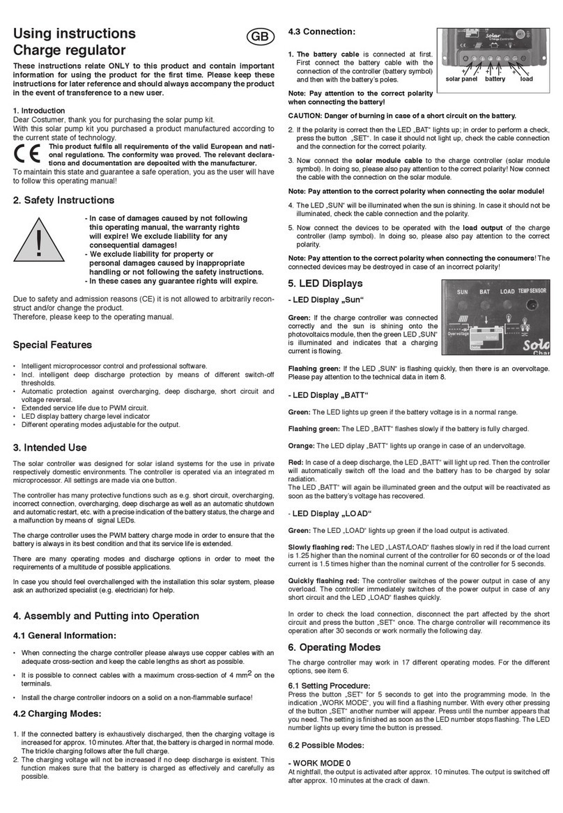 esotec 121020 Using instructions