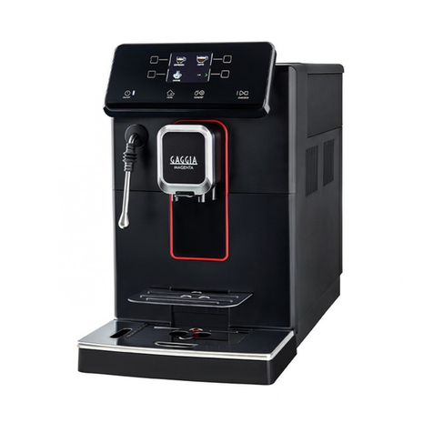 Gaggia Milano MAGENTA PLUS User manual