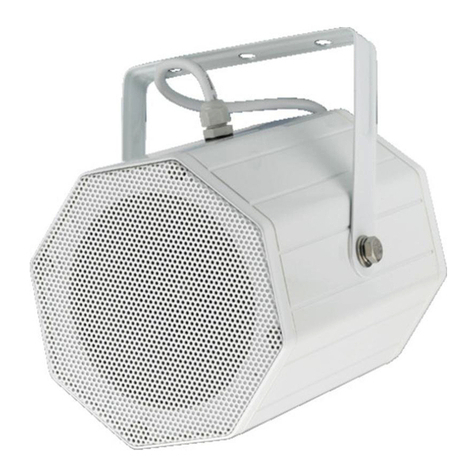 Monacor EDL-112/W User manual