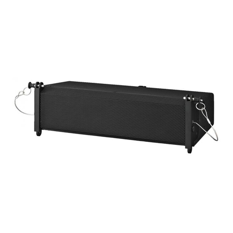 Monacor IMG STAGELINE LR-1000T User manual