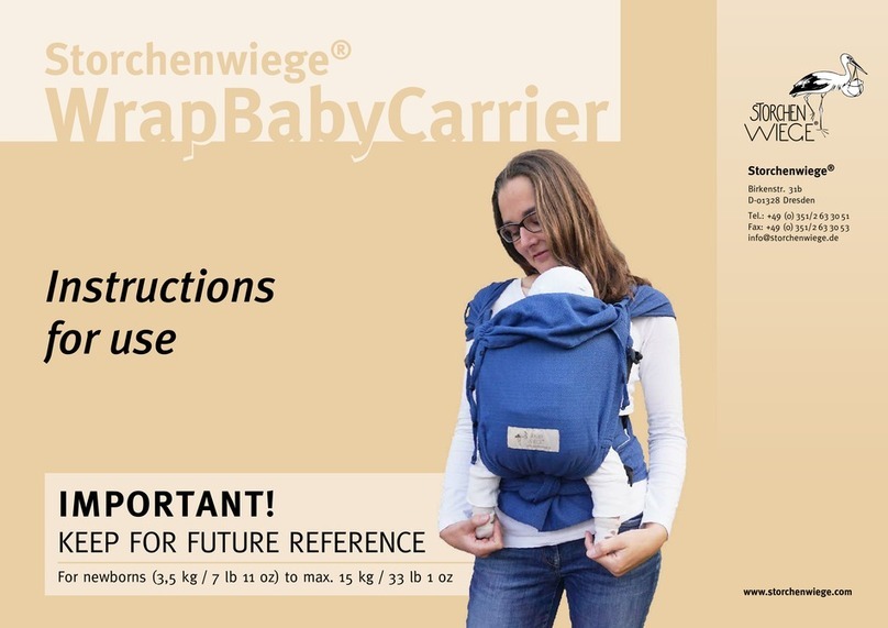 Storchenwiege WrapBabyCarrier Instructions for use