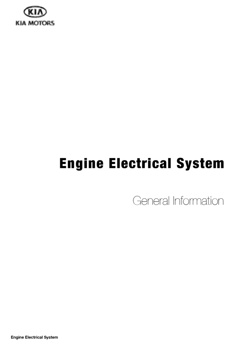 Kia G 3.8 DOHC User manual