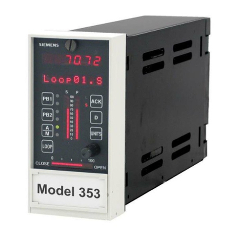 Siemens Moore 353 User manual