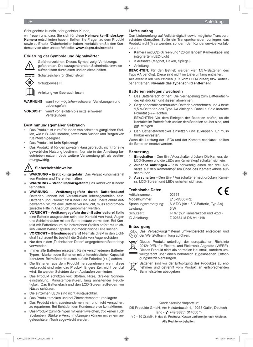 DS Produkte Easymaxx 02661 instructions