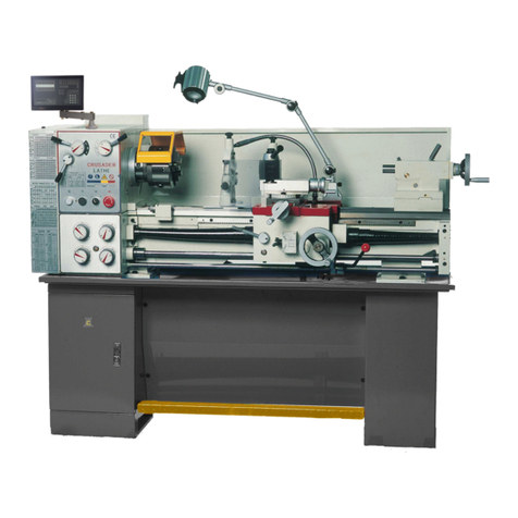 CHESTER Crusader Deluxe Lathe User manual