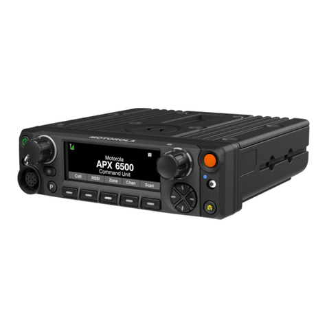 Motorola solutions ASTRO APX E5 Quick reference guide