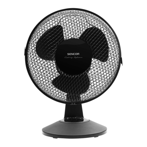 Sencor SFE 2311BK User manual