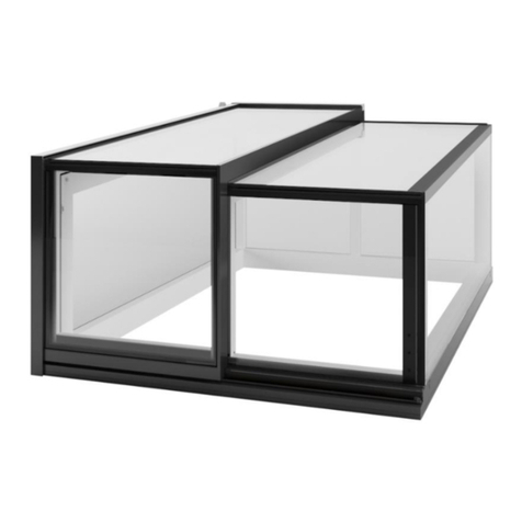 GLAZING VISION Free Standing Skybox User manual