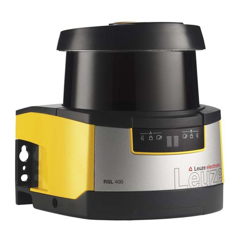 Leuze electronic CU411-RS4 User manual