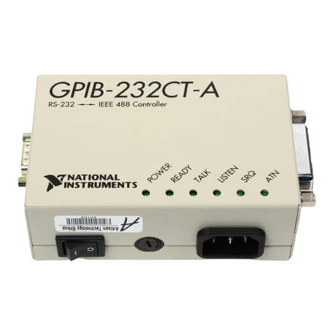 National Instruments GPIB-232CT-A IBCL EPROM User manual National Instruments GPIB-232CT-A IBCL EPROM User manual