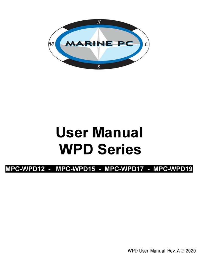 Marine PC WPD Series user manual