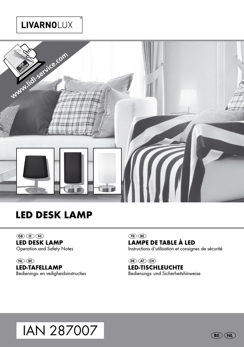 LIVARNO LUX 287007 User manual LIVARNO LUX 287007 User manual