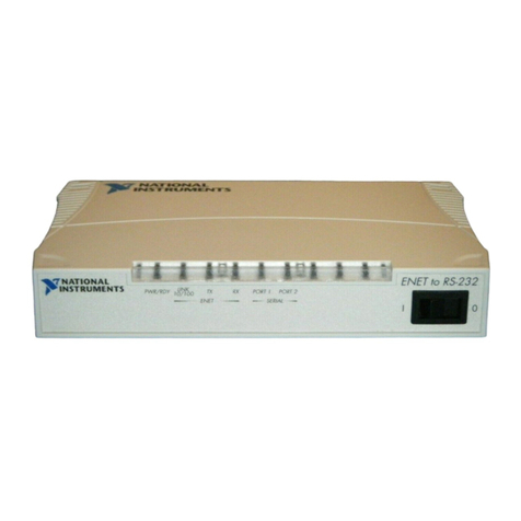 National Instruments ENET-Serial Getting started