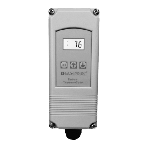 Robertshaw RANCO ETC Series quick start guide