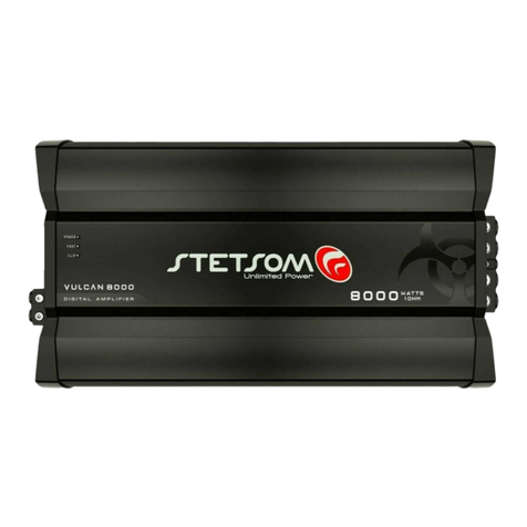 StetSom Vulcan 8000 User manual