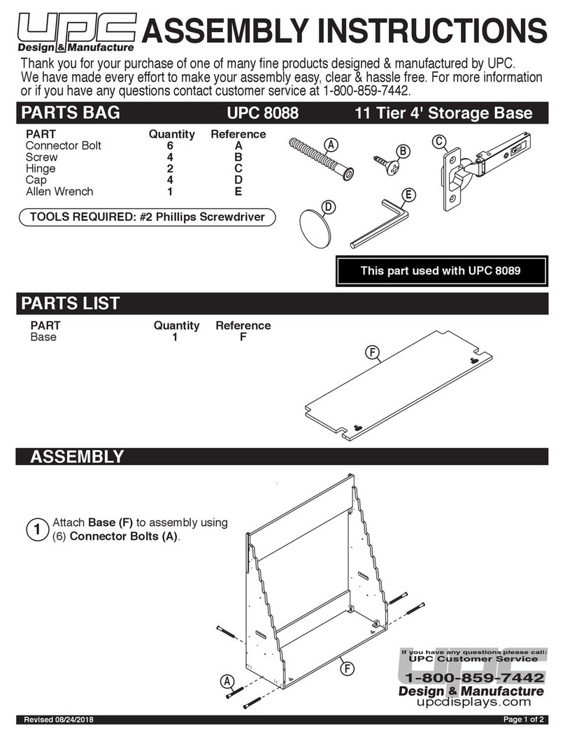 UPC 8088 User manual