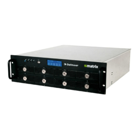dallmeier SMatrix DMX2400 Assembly instructions
