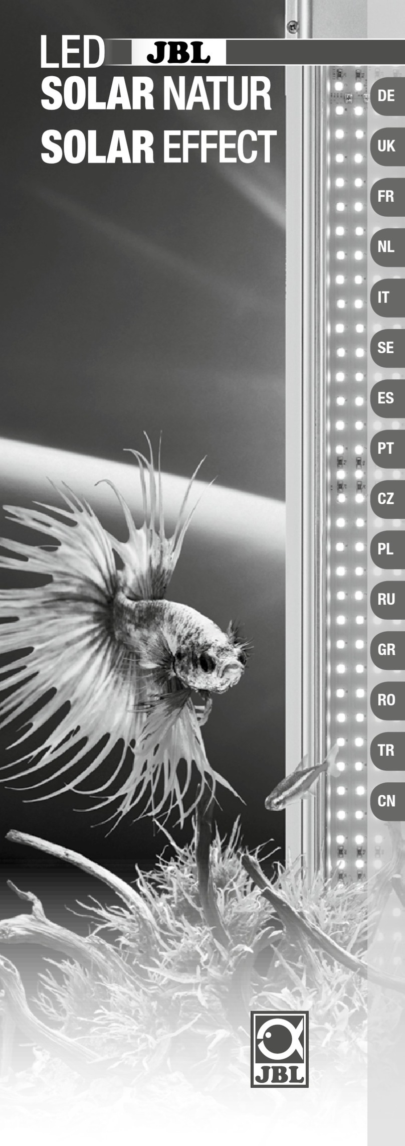 JBL LED SOLAR NATUR manual