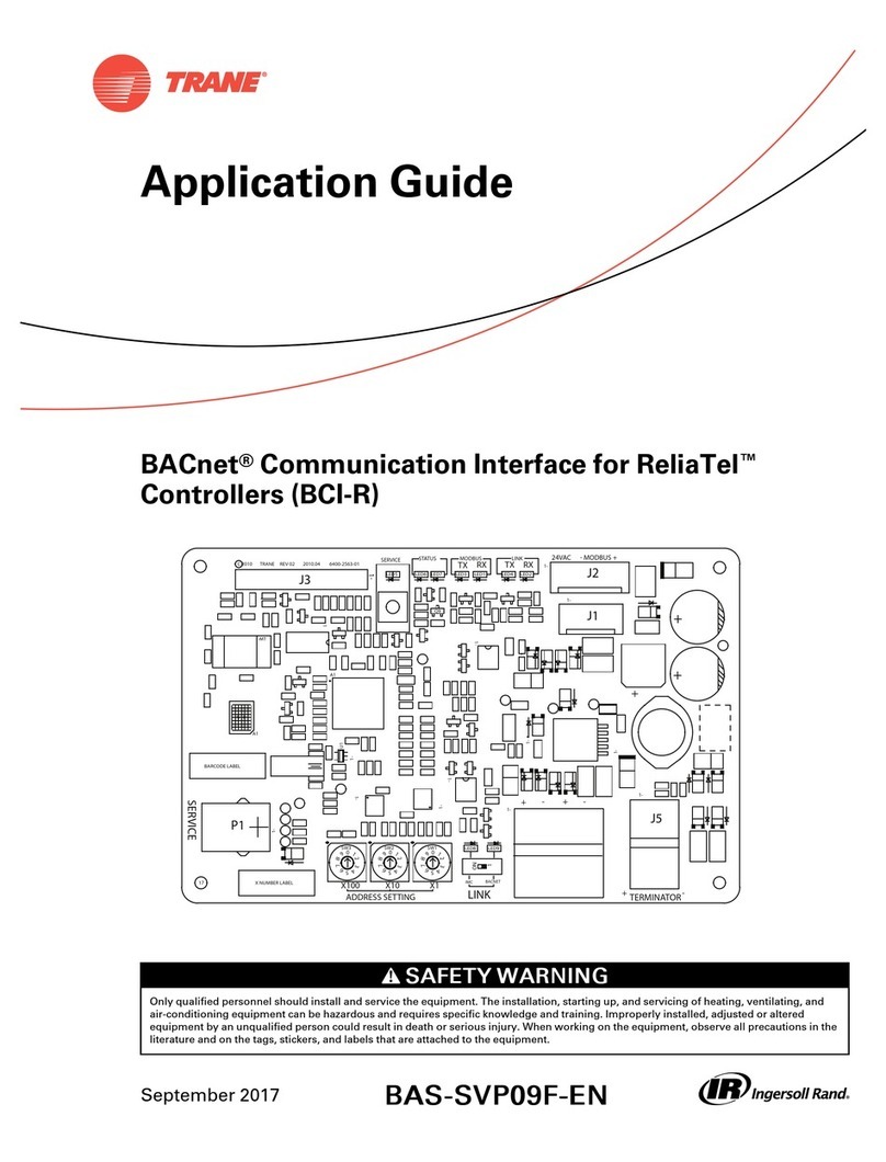Ingersoll-Rand TRANE BCI-R Application guide