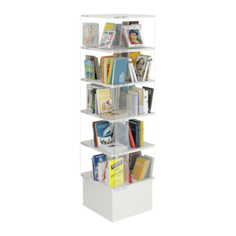 Eurobib Direct Book Tower midi E4351 Assembly guide
