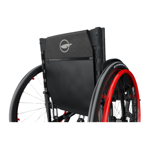 MotionComposites Tension Adjustable Backrest User manual