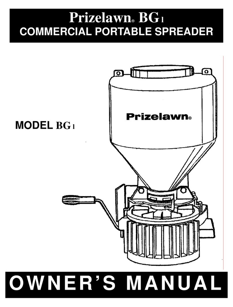 Prizelawn BG 1 owner's manual