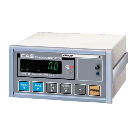 CAS CI-6000A Series User manual