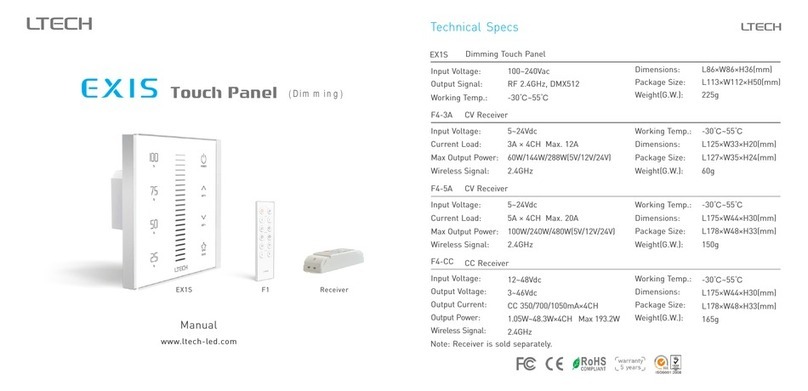 Ltech EXIS User manual