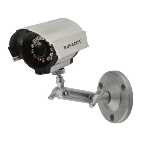 Monacor TVCCD-140COL User manual