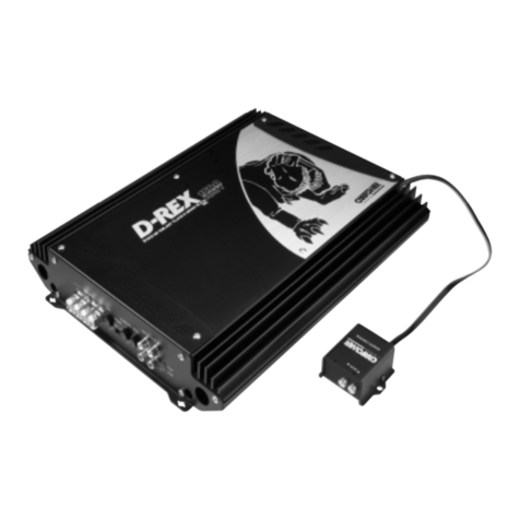 Monacor CARPOWER D-REX/1200 Mounting instructions