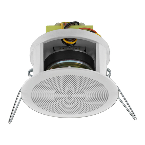 Monacor EDL-22/WS User manual