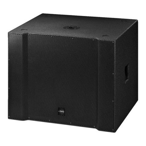 Monacor IMG STAGELINE MEGA-118SUBAK manual