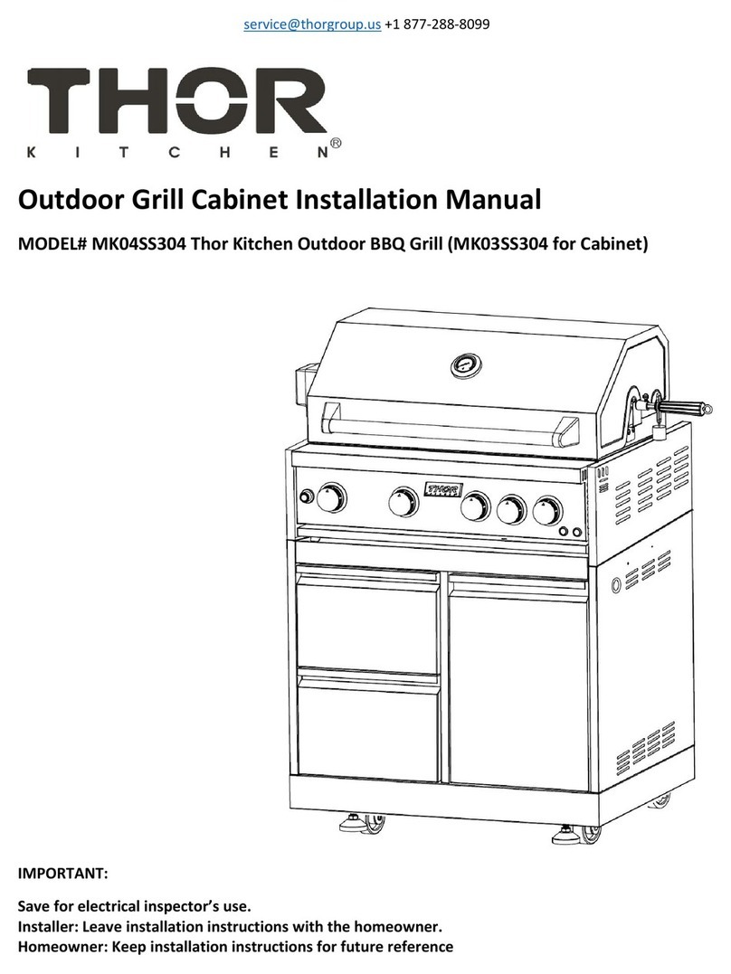 Thor Kitchen MK04SS304 installation manual