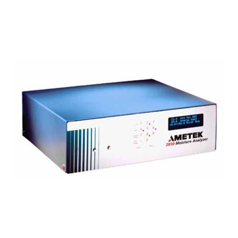 Ametek 2850 User manual