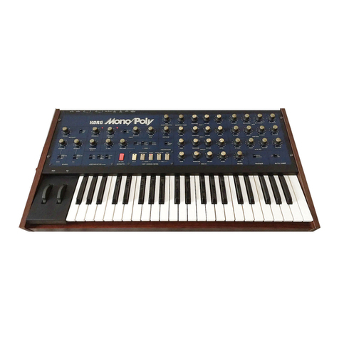 Korg Mono/Poly instructions