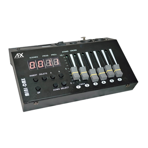 afx light DC-54DMX instruction manual