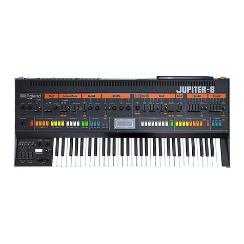 Roland JUPITER 8 User manual