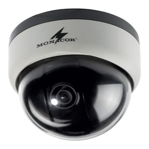 Monacor TVCCD-350VCOL User manual