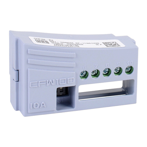 WEG CFW100-IOA Installation, configuration and operations guide WEG CFW100-IOA Installation, configuration and operations guide